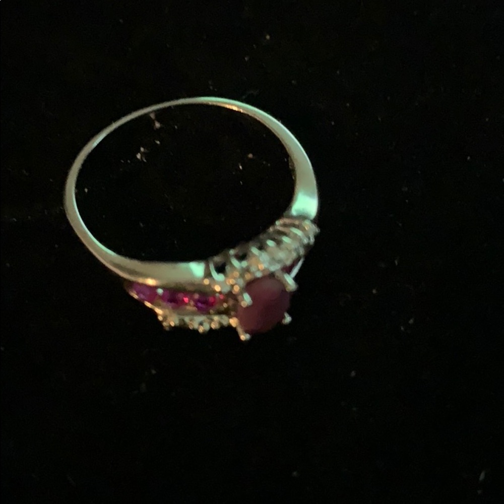 COPY - Ring Ruby 925 Sterling Silver - Picture 4 of 7